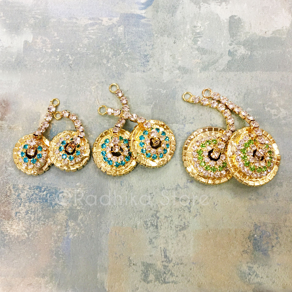 Purple Rhinestone Deity Kartal