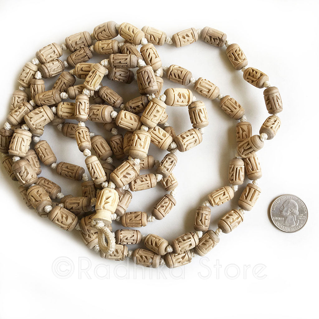 Radha Barrel Shaped Pure Tulsi Japa Japa Beads