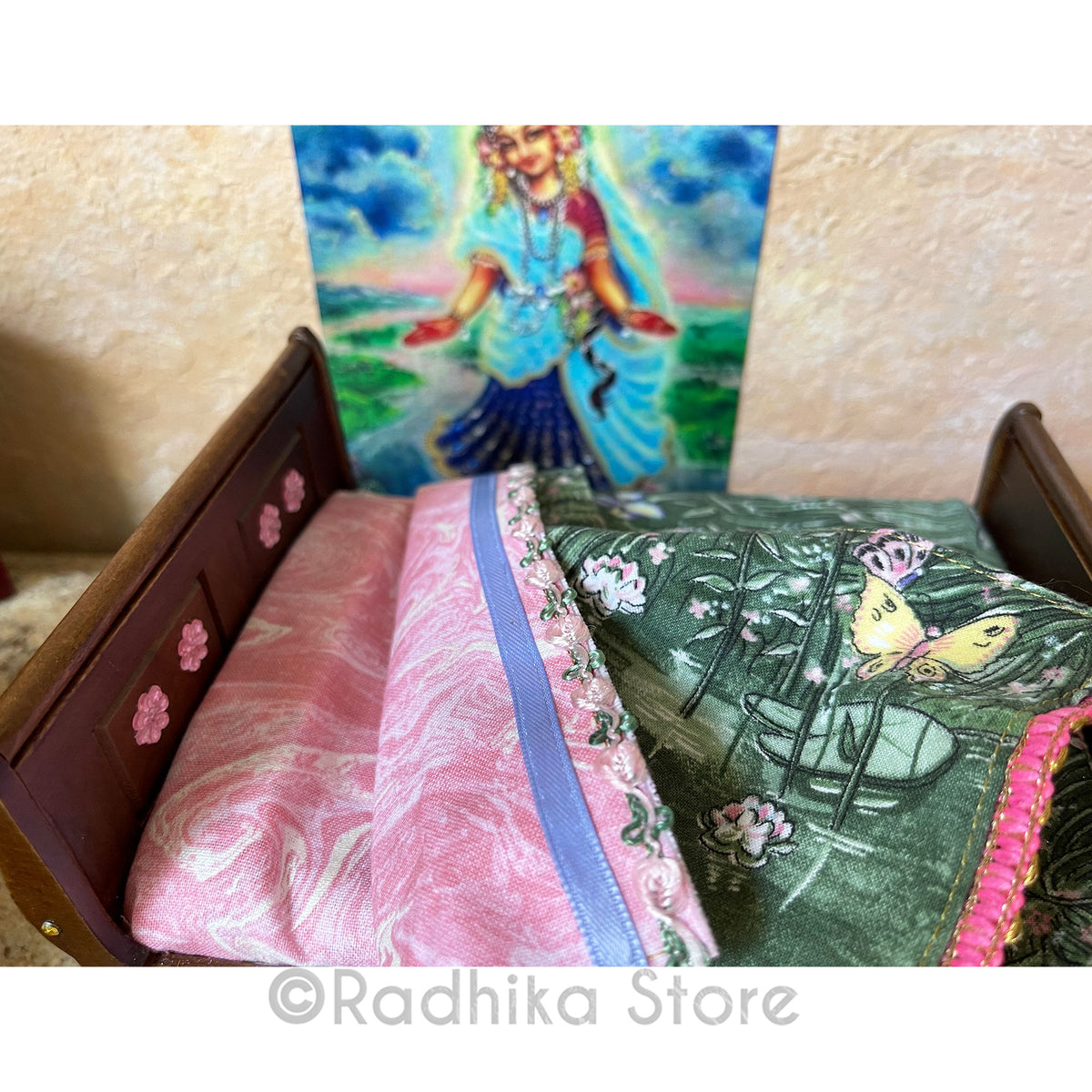 Radha Kund Shama Kund -  Deity Beds