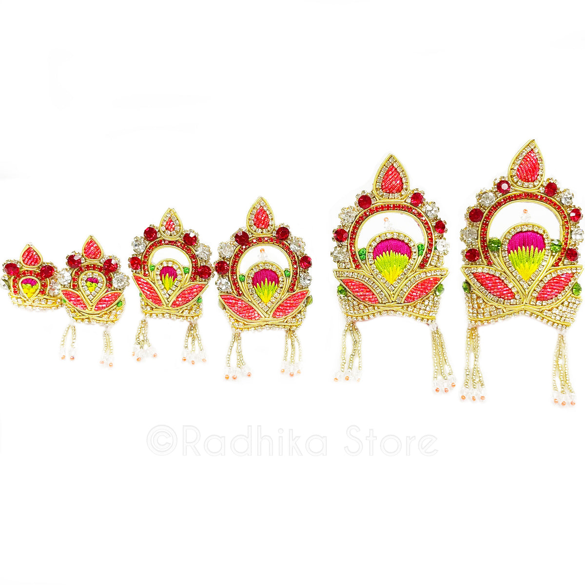 Radhika Effulgent Flower - Deity Crown