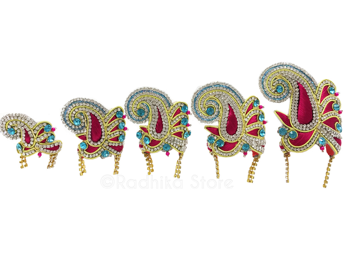 Radhika Ramana- Deity Crown Necklace Set