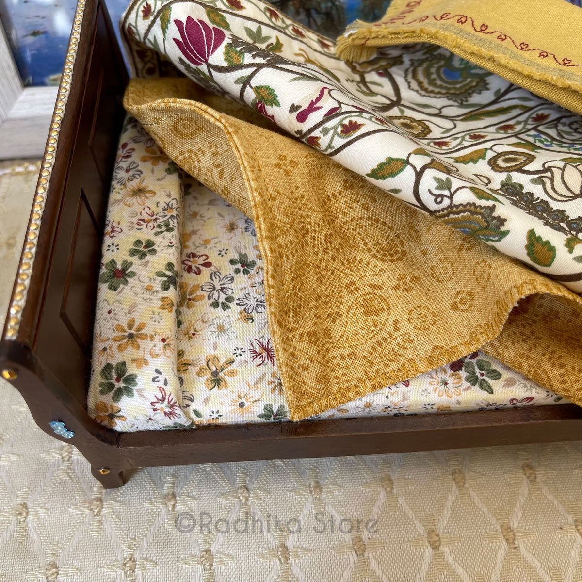 Raman Reti Vrindavan Forest -  Deity Bed