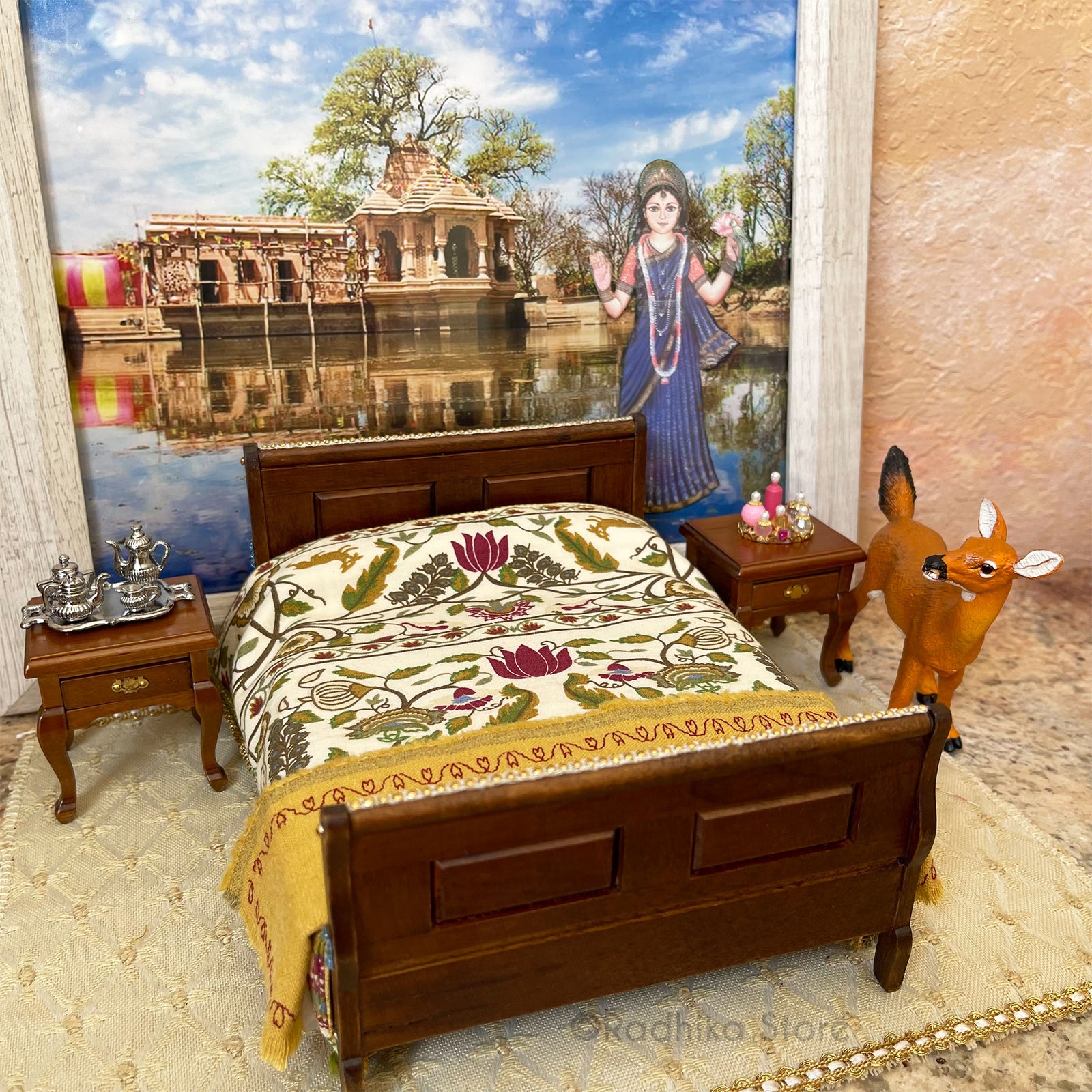Raman Reti Vrindavan Forest -  Deity Bed