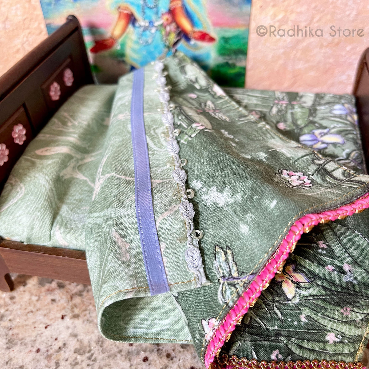 Radha Kund Shama Kund -  Deity Beds