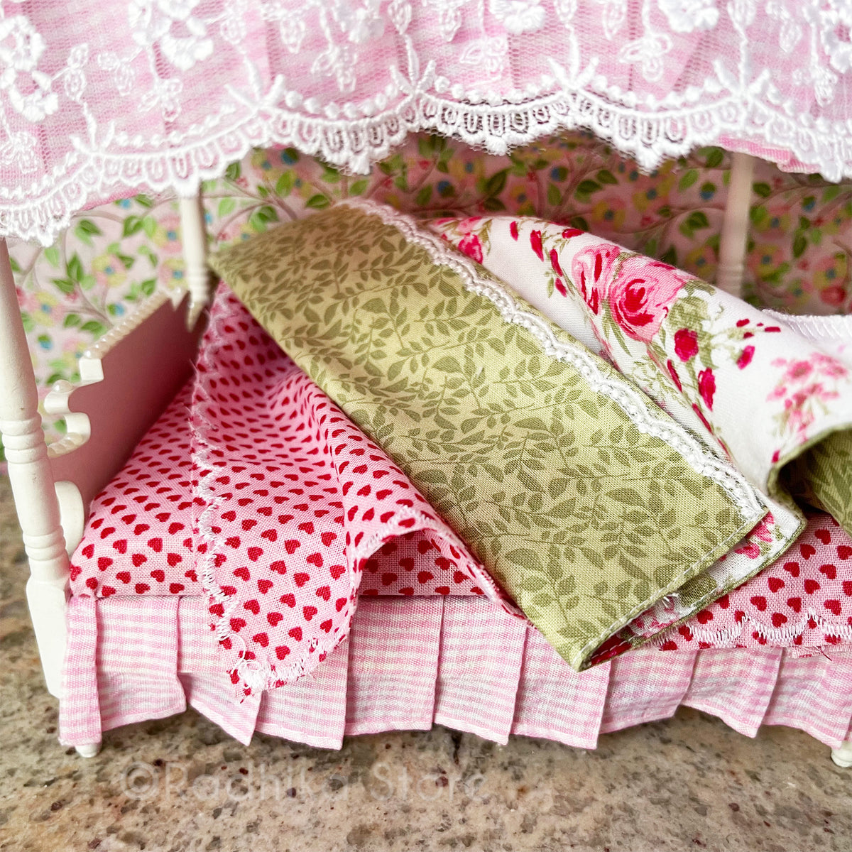 Madhuram Rose - Canopy Bed