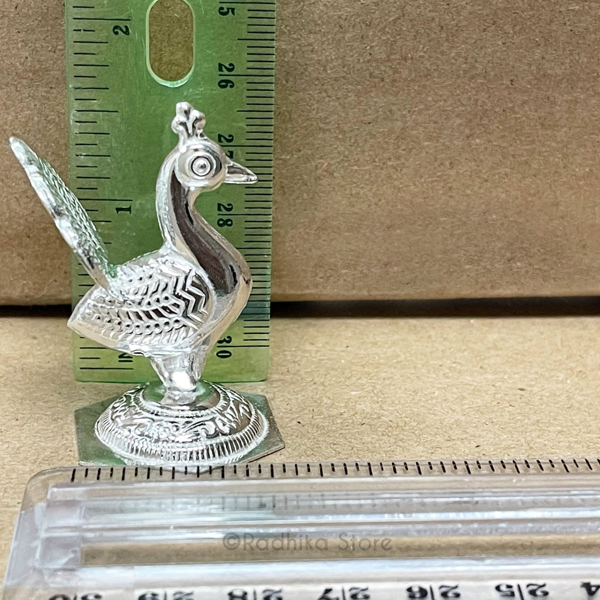 Silver Altar Mini Peacock