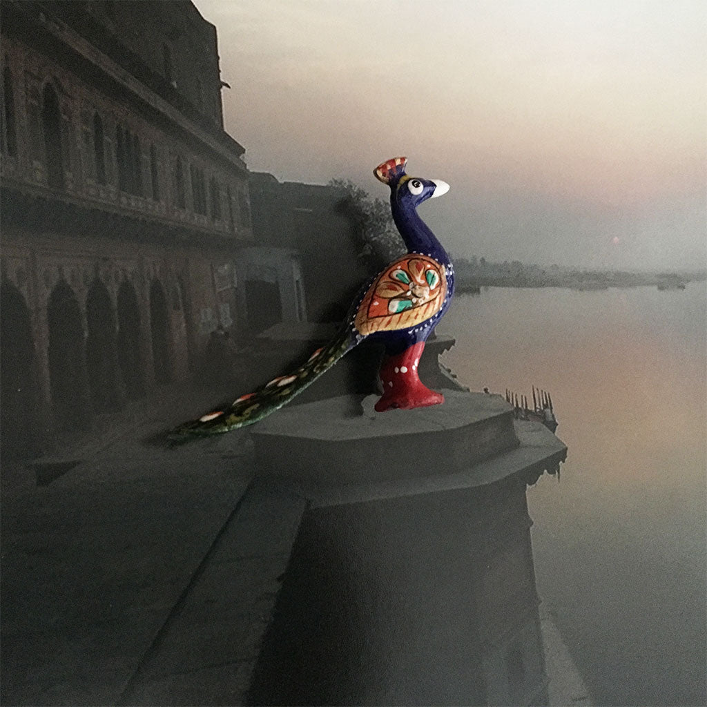 Vrindavan Peacocks - Ceramic -  Choose From Three Sizes