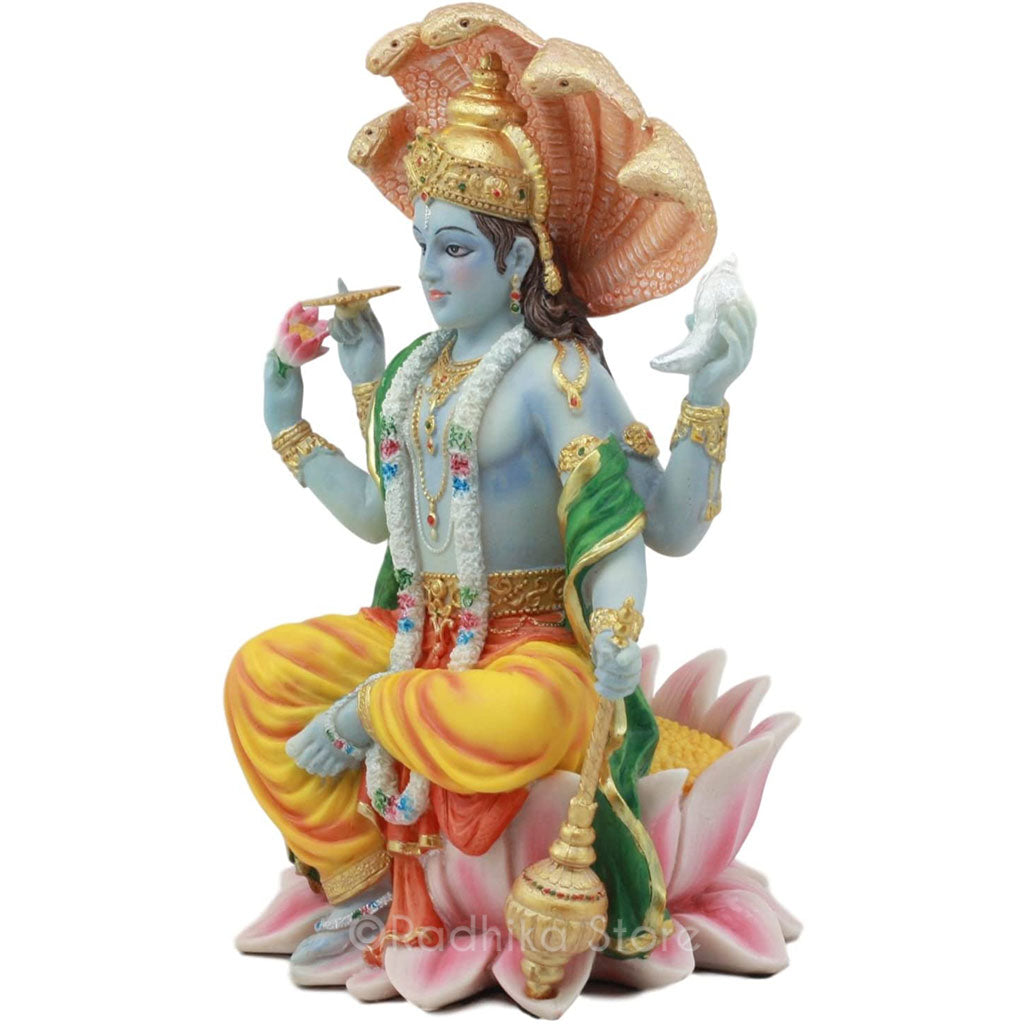 Lord Vishnu Murti - 8&quot; Inch