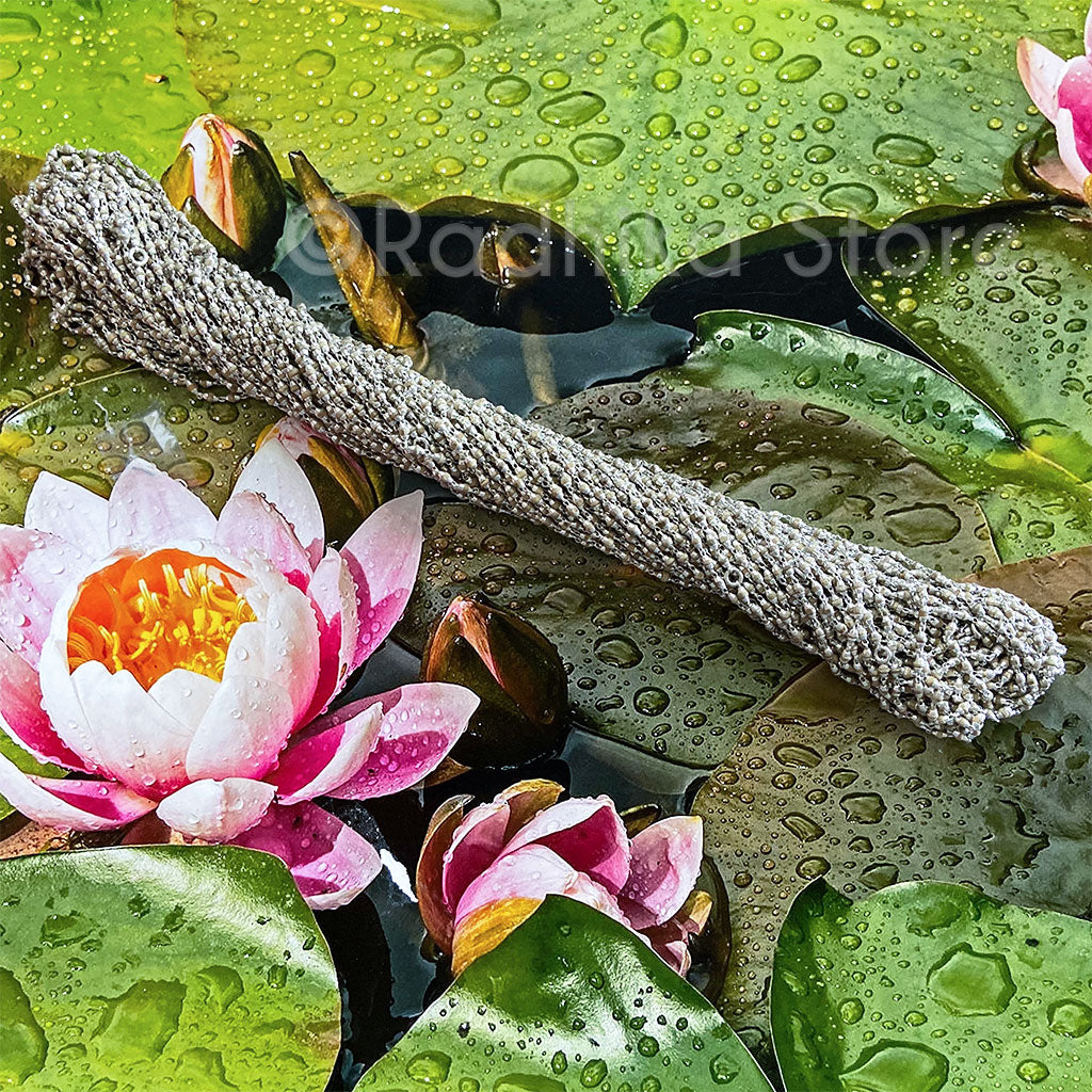 Large Silver Link Tulsi Necklace