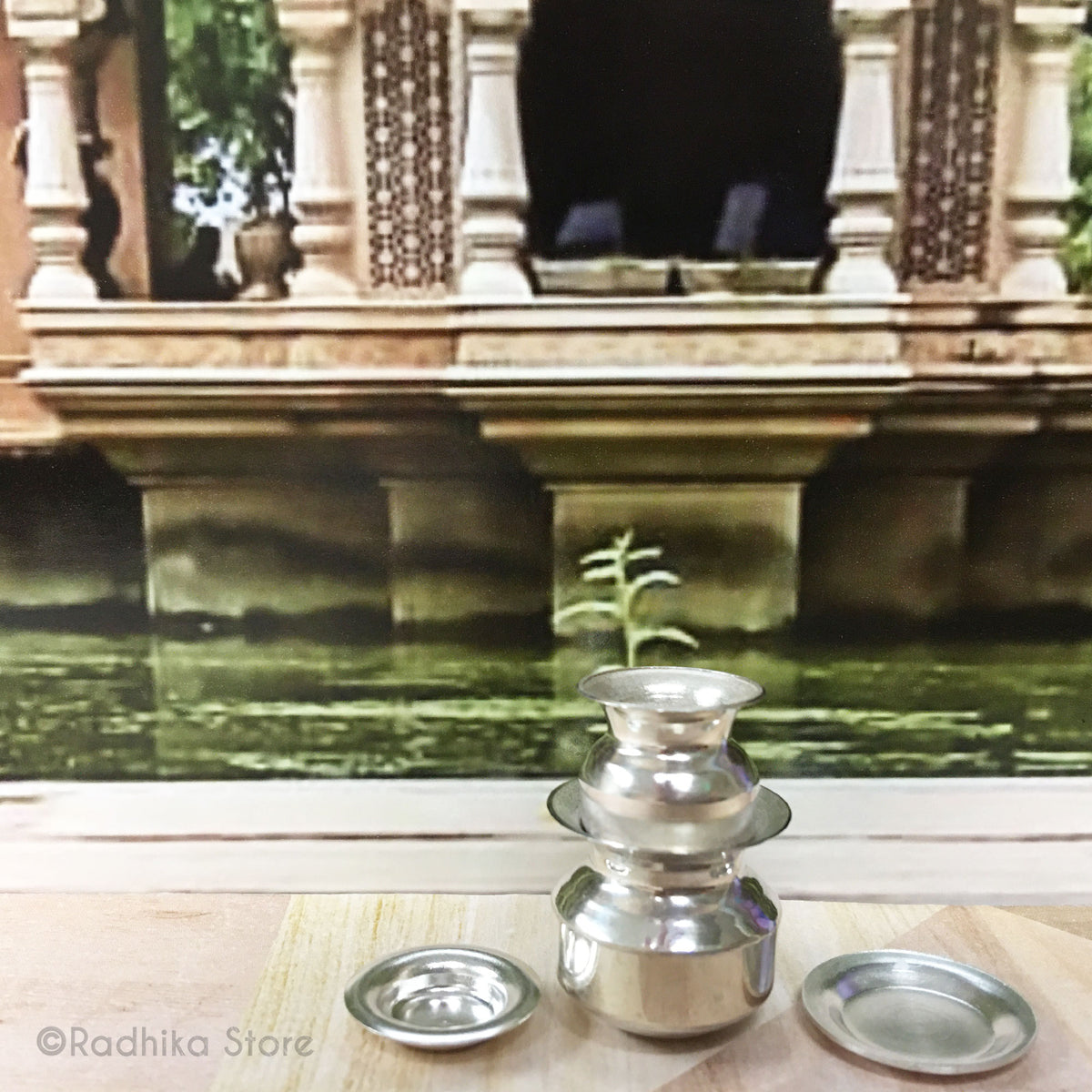 Miniature Silver Deity Lotas