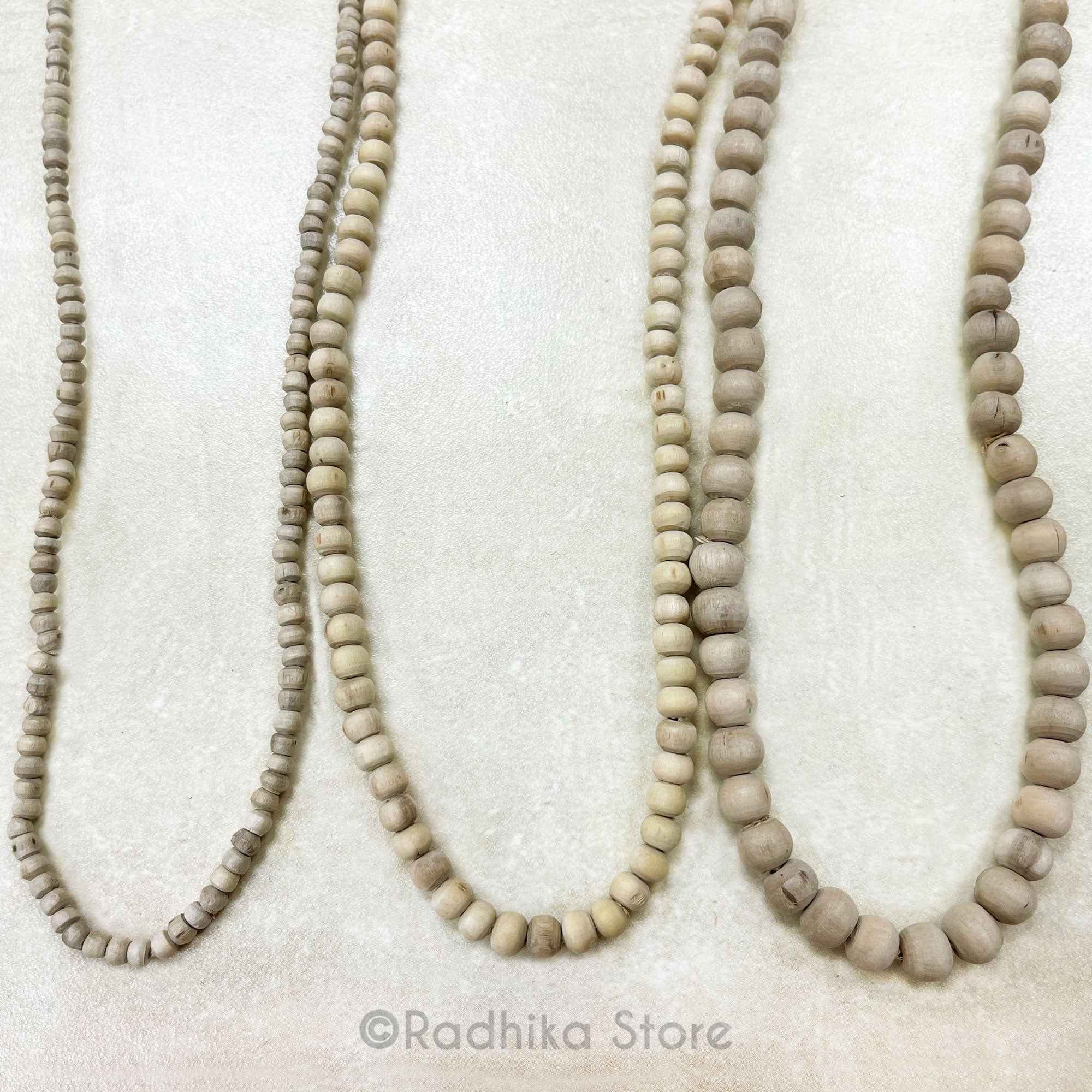 Round Tulsi Neck Beads