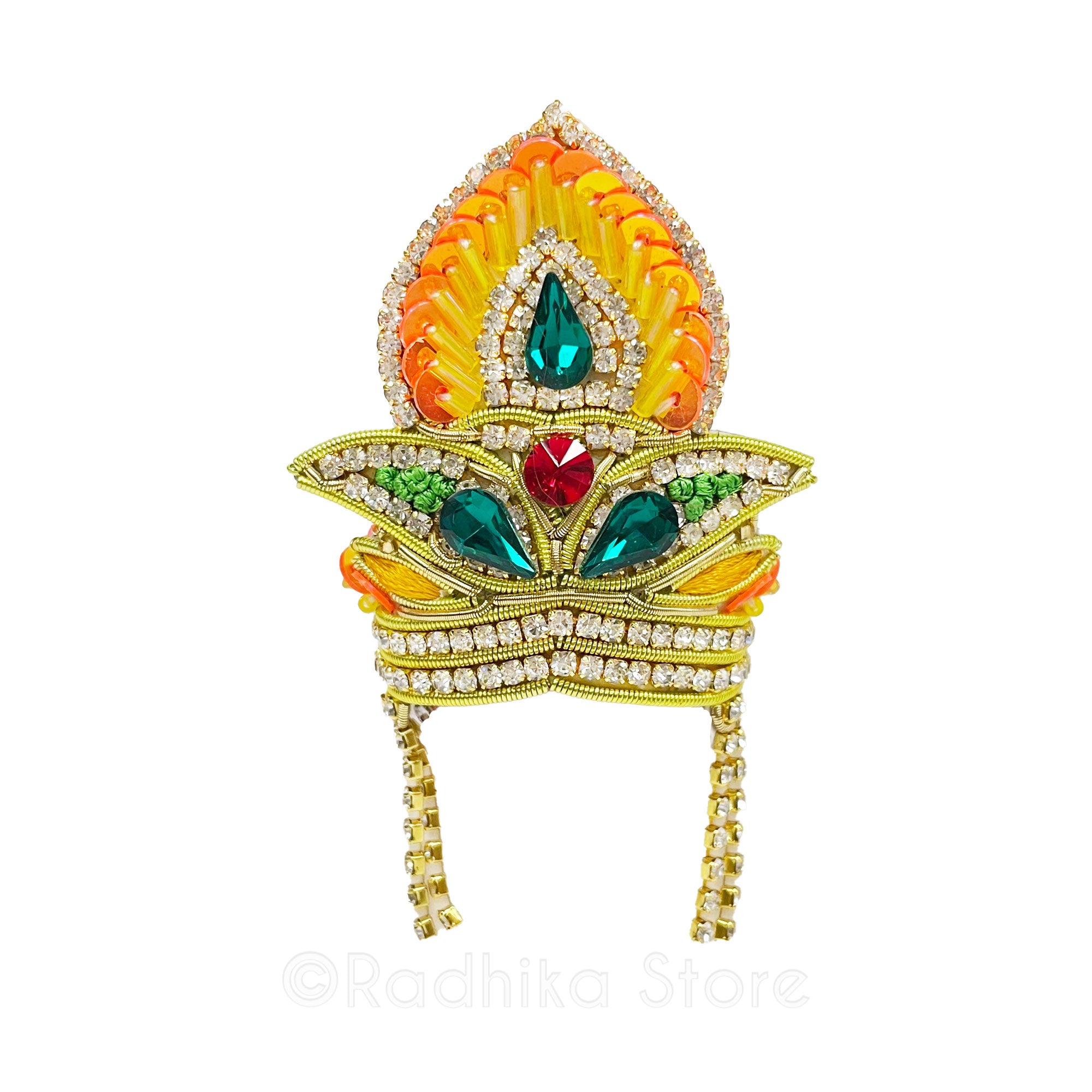 Vrindavan Sun Flower - Deity Crown