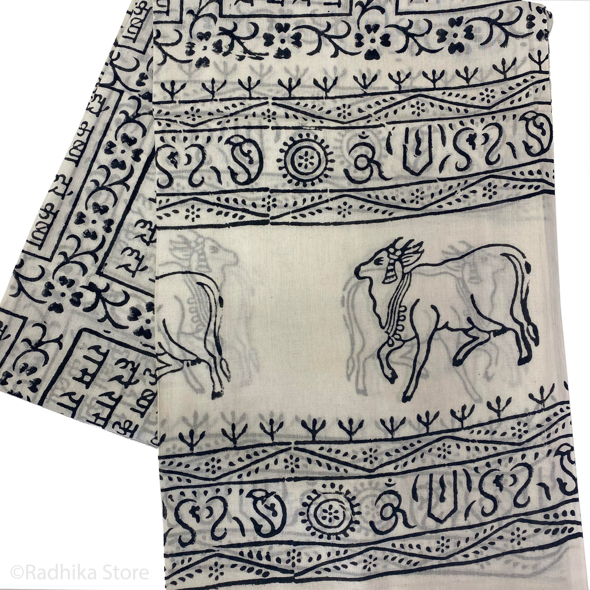 Surabhi White -  Maha Mantra Chadar - With Vrindavan Cows