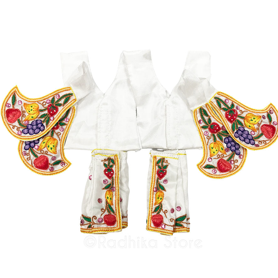 Tropical Mayapur Fruits - Gaura Nitai Deity Outfit