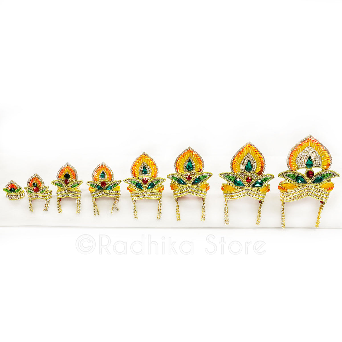 Vrindavan Sun Flower - Deity Crown