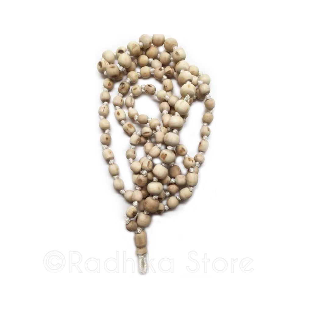 Pure Tulsi Japa Beads - Hang 33-34&quot; Inches Long