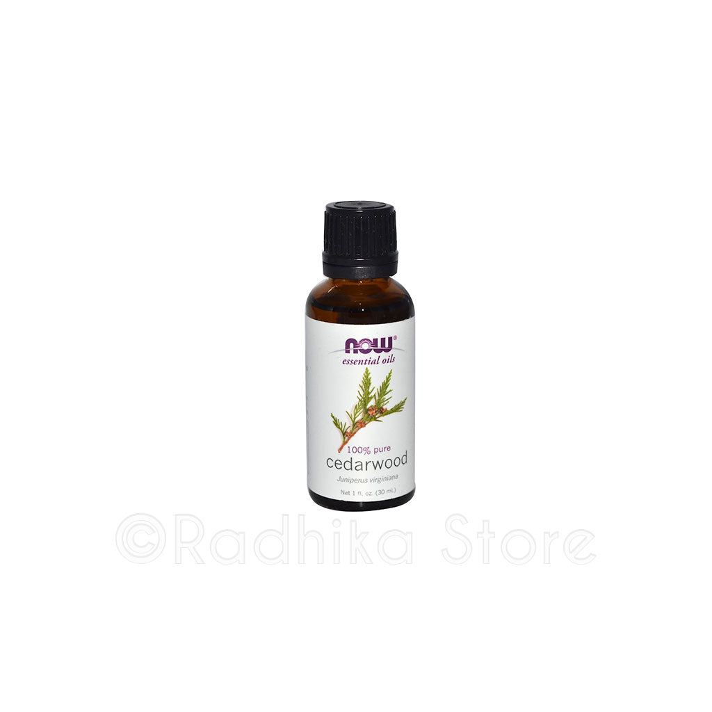 Cedarwood Essential Oil - 1 Fl Oz- Now Foods