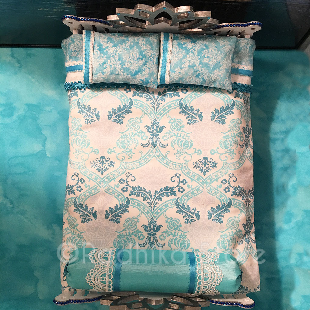 Lotus in Radha Kunda Bed - 13&quot; Inch