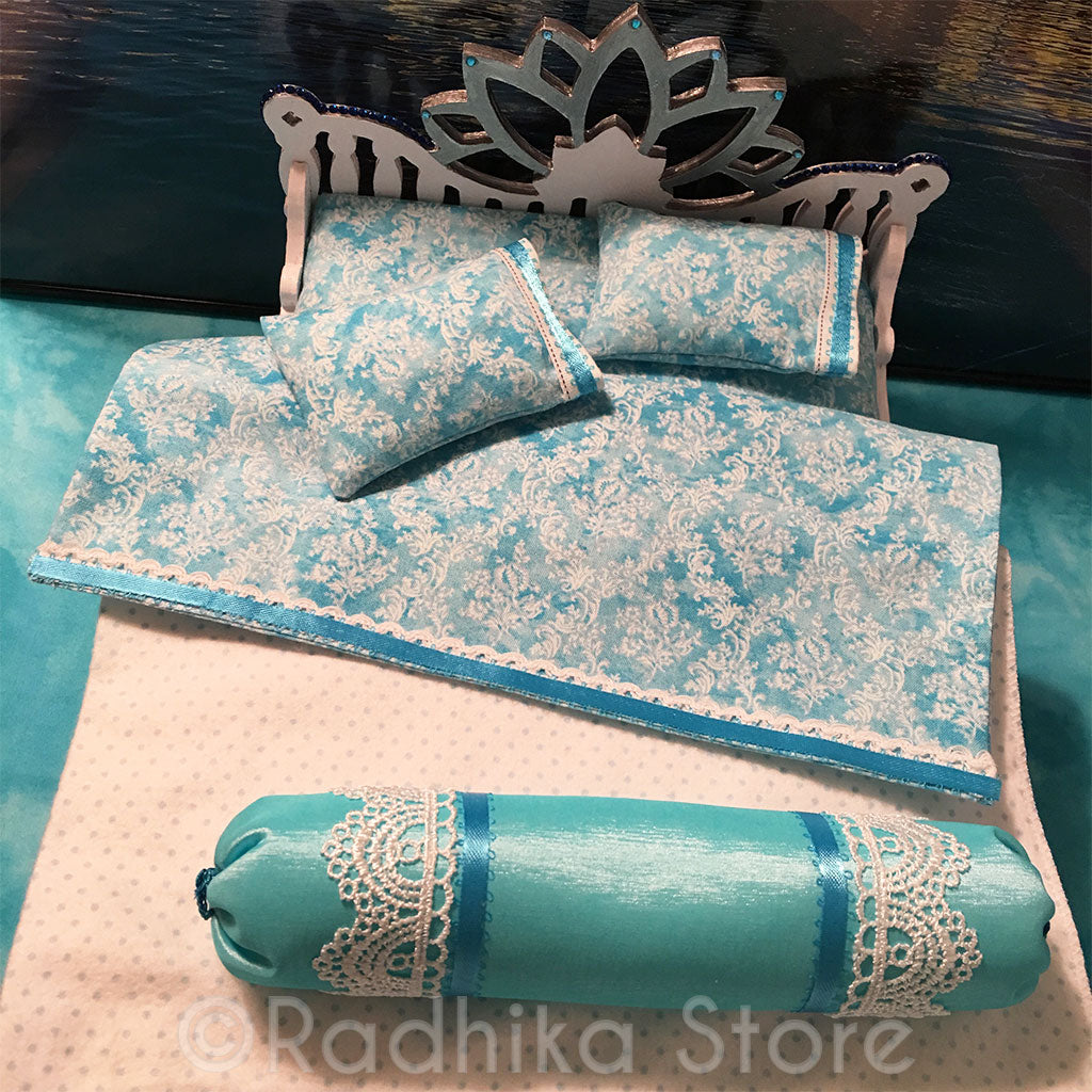 Lotus in Radha Kunda Bed - 13&quot; Inch