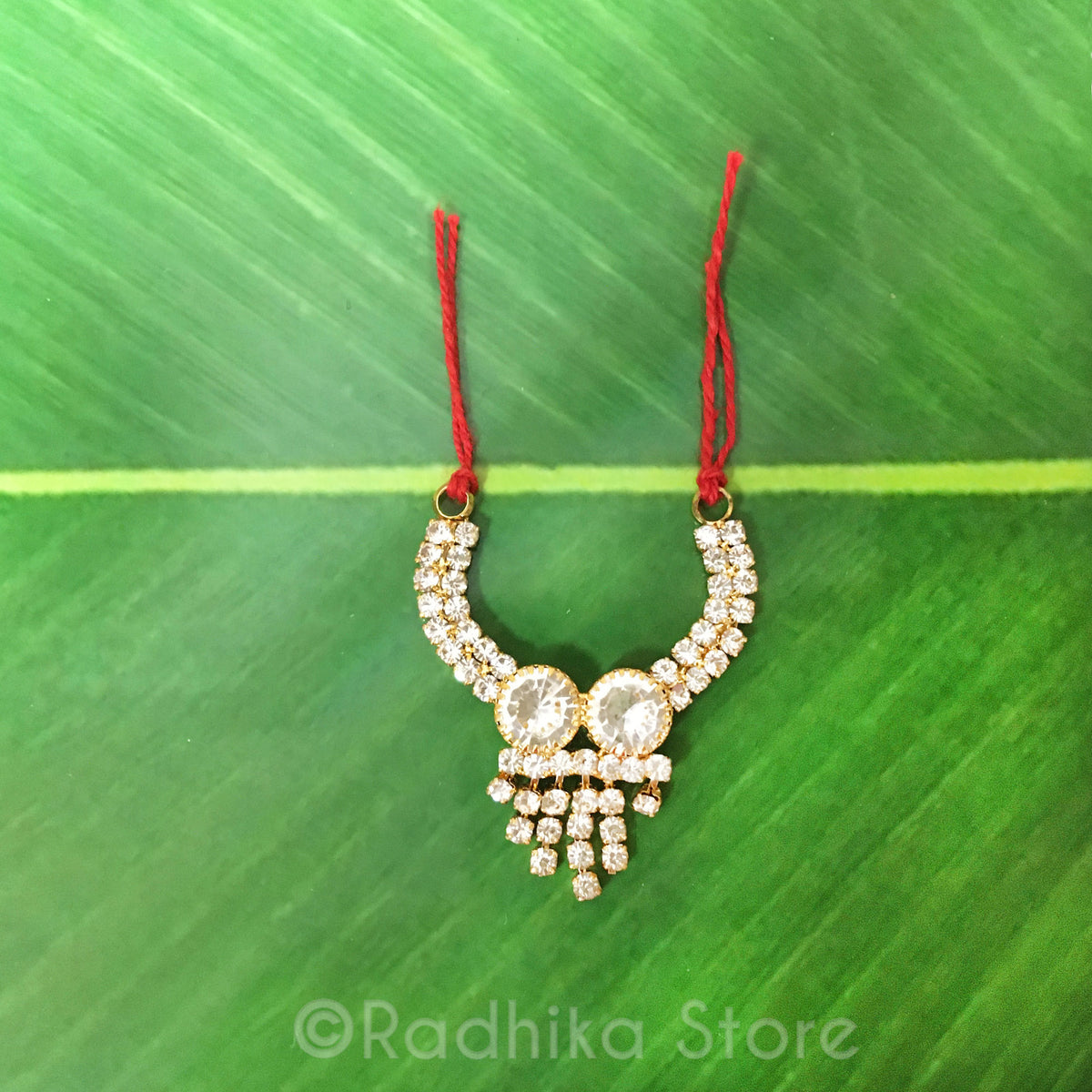 Collar Diamond Rhinestone - Deity Necklace