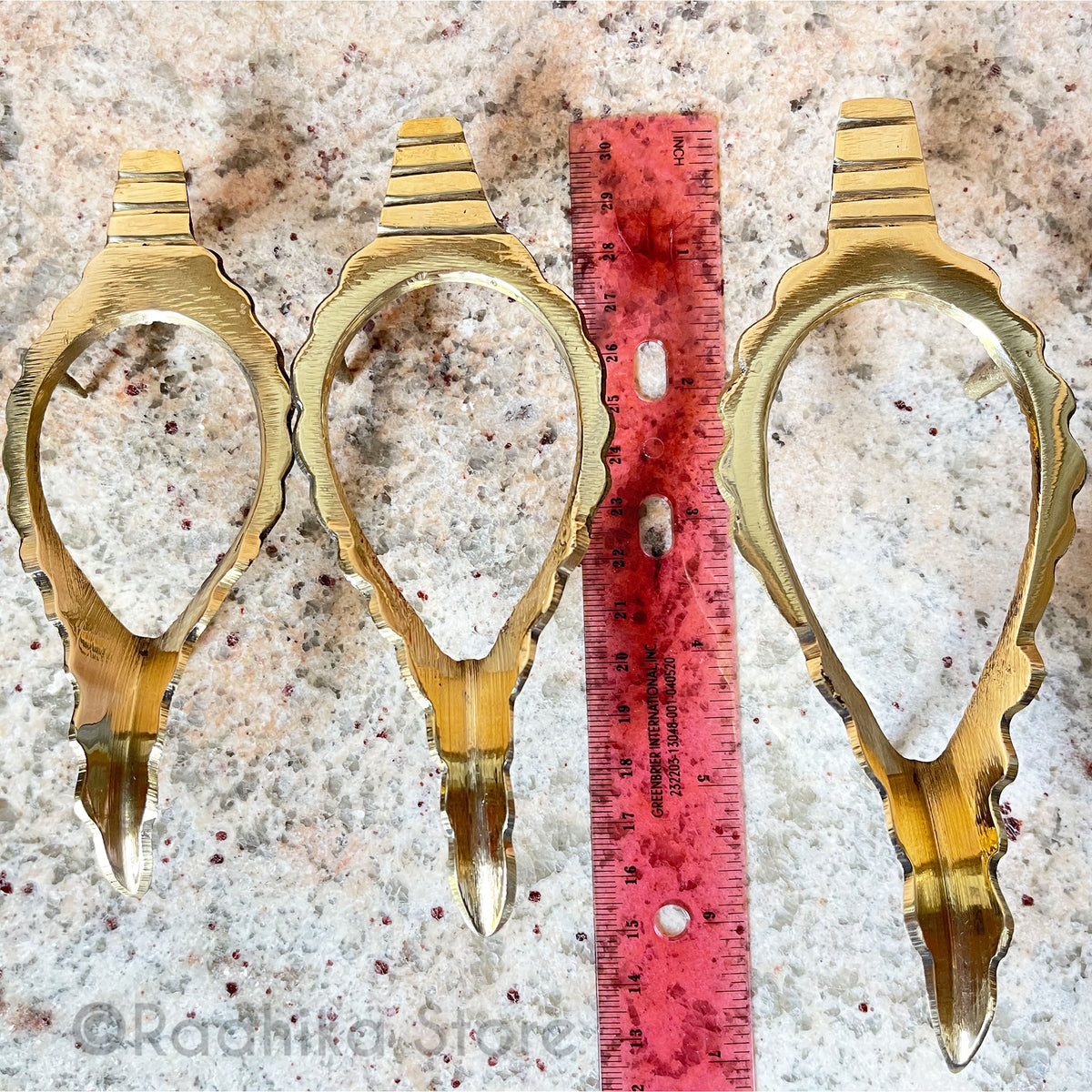 Brass - Bathing Conch Shell Holder - Choose Size