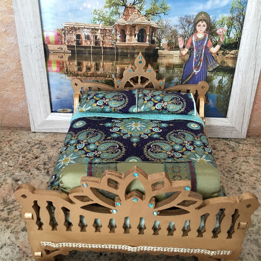 Chakra Lotus - Diwali Sky Bed - 8&quot; Inch