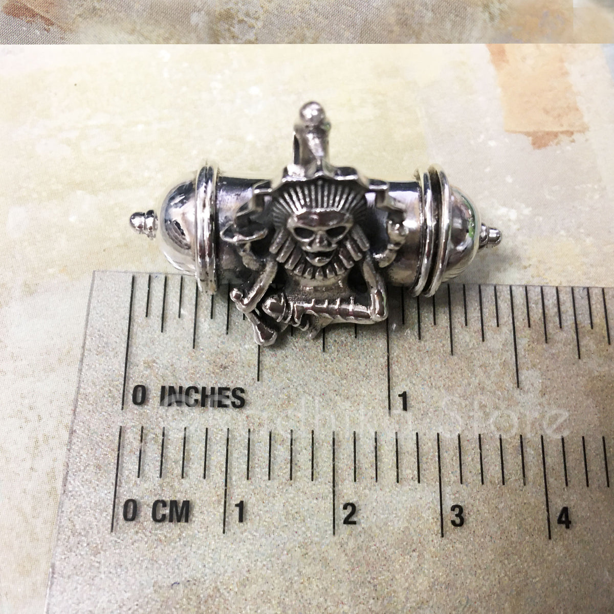 Lord Narasimhadeva - Effulgent Chakra - Silver Kavacha