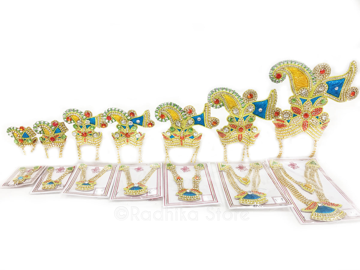 My Sweet Lord - Deity Crown and Necklace Set