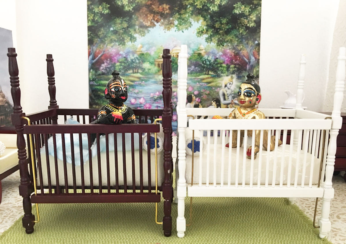 Laddu Gopal - Canopy Crib - Choose Color