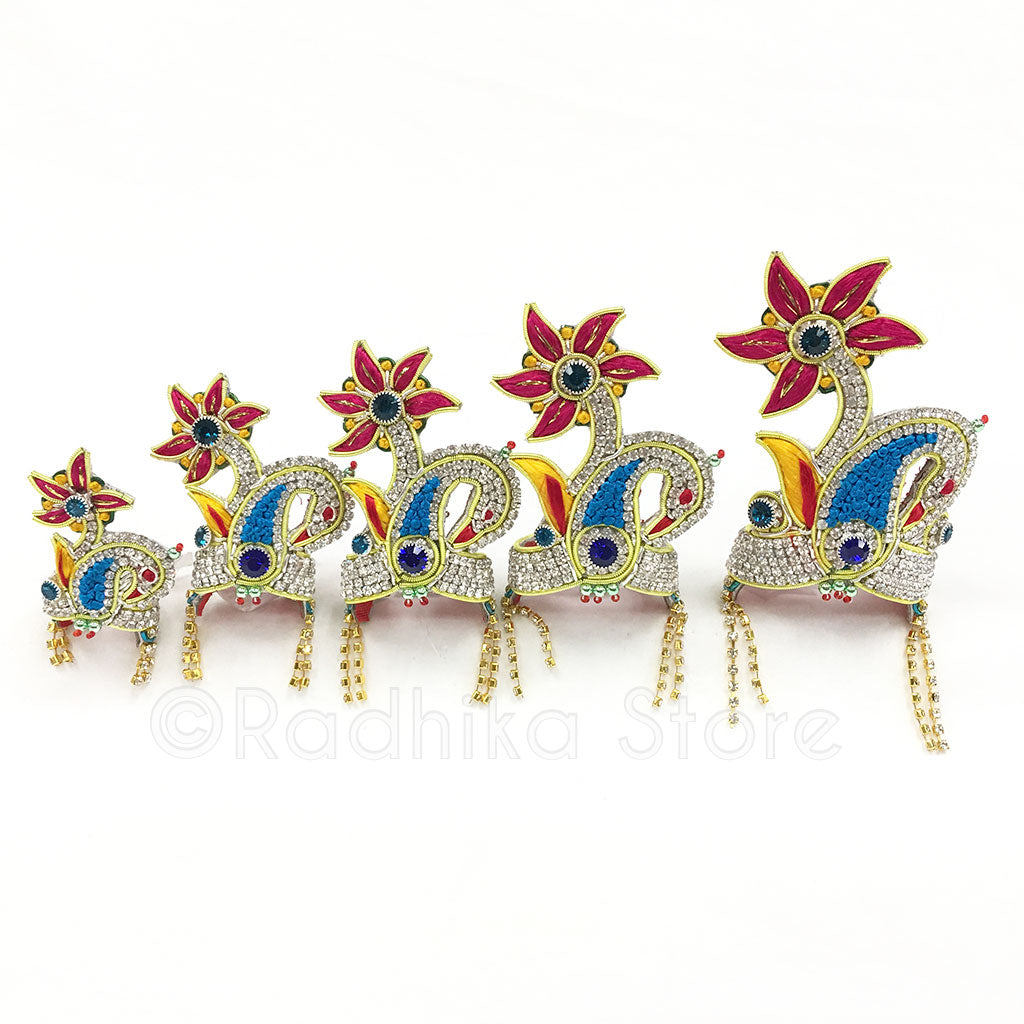 Peacock Palm - Crown and Necklace Set