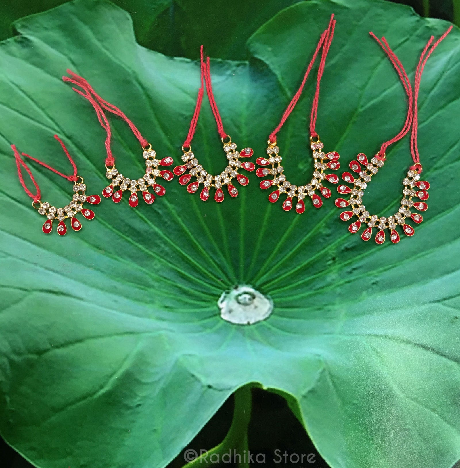 Rose Petal Deity Necklace/Bangles/Etc