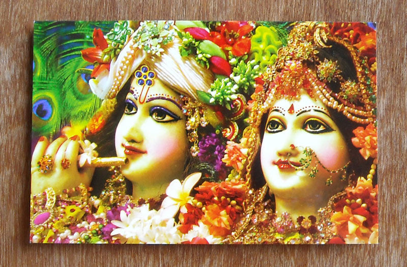 Sri Sri Radha Kunjabihari Greeting Card
