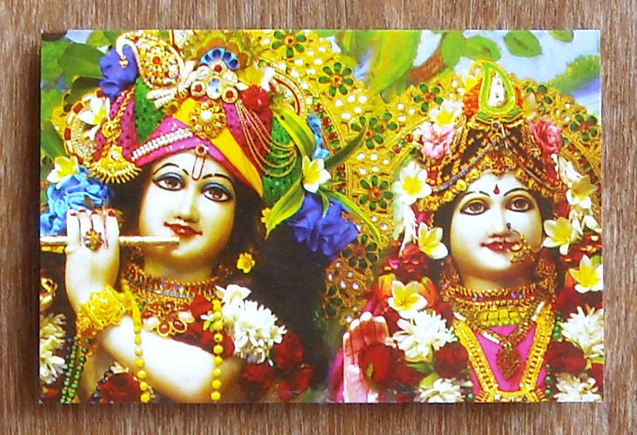Sri Sri Radhakunjabihari Greeting Card