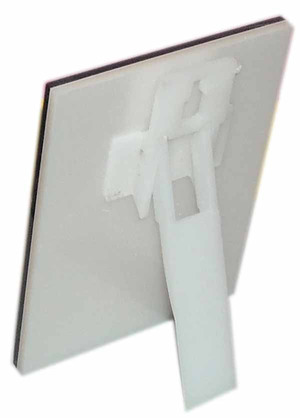 Lotus Feet Of Lord Krishna Acrylic Picture - Back