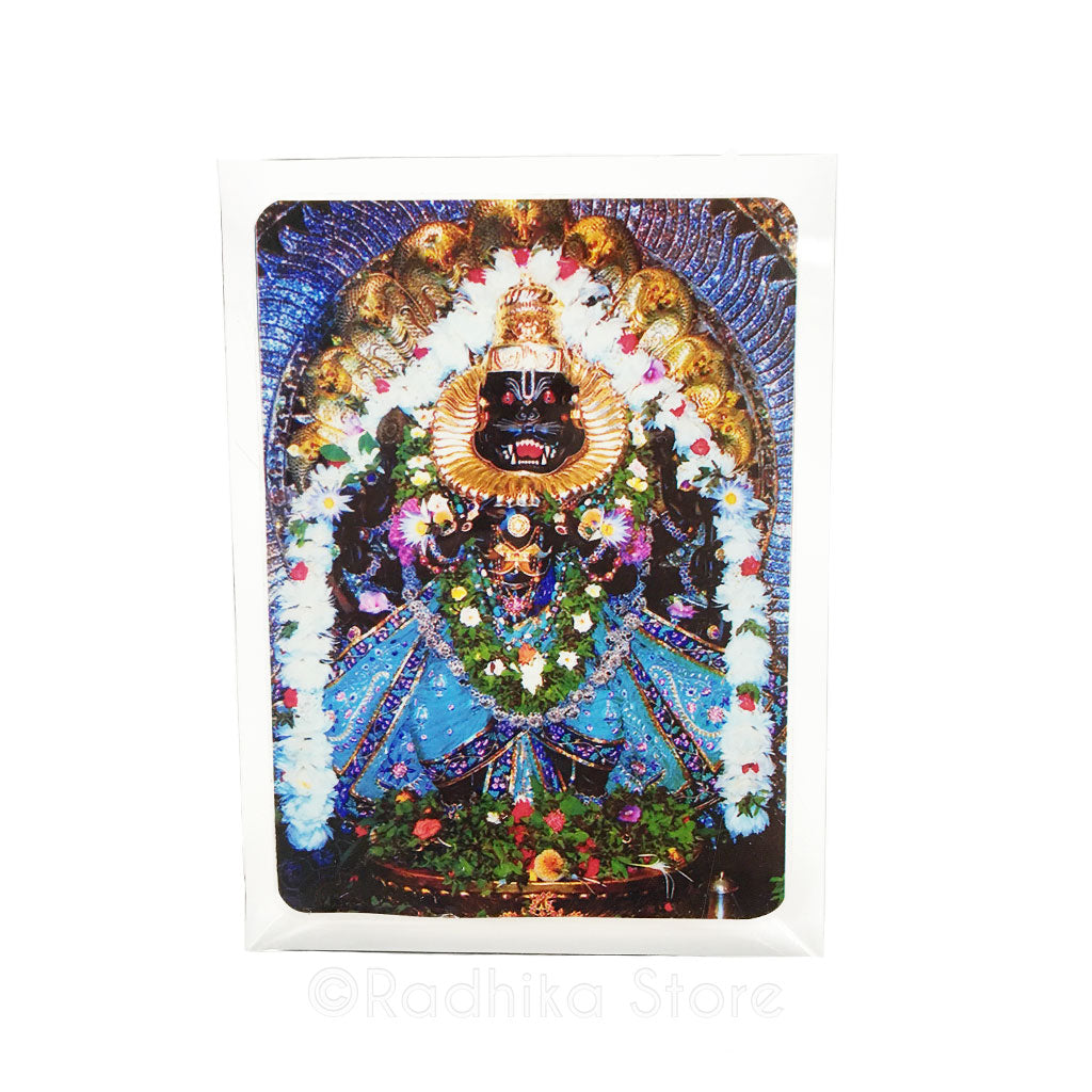 Mayapur Lord Narasimhadeva  Acrylic Picture