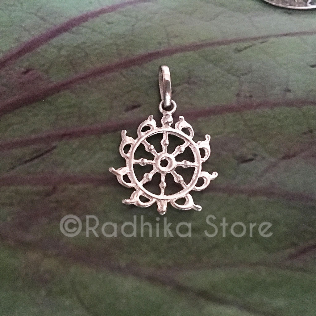 Silver Chakra Pendant