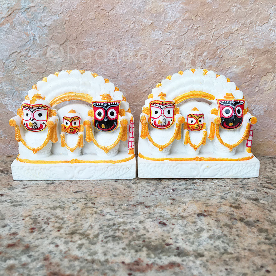 Small Effulgent Lord Jagannath Baladeva Lady Subadra
